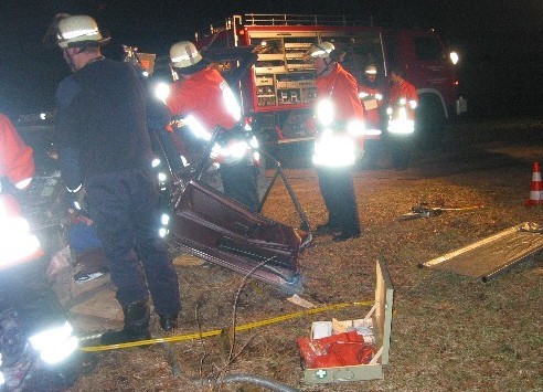 Einsatzstelle Kesselande